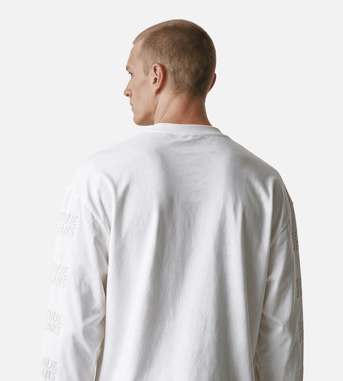Tenue Brad Longsleeve Vintage White Print