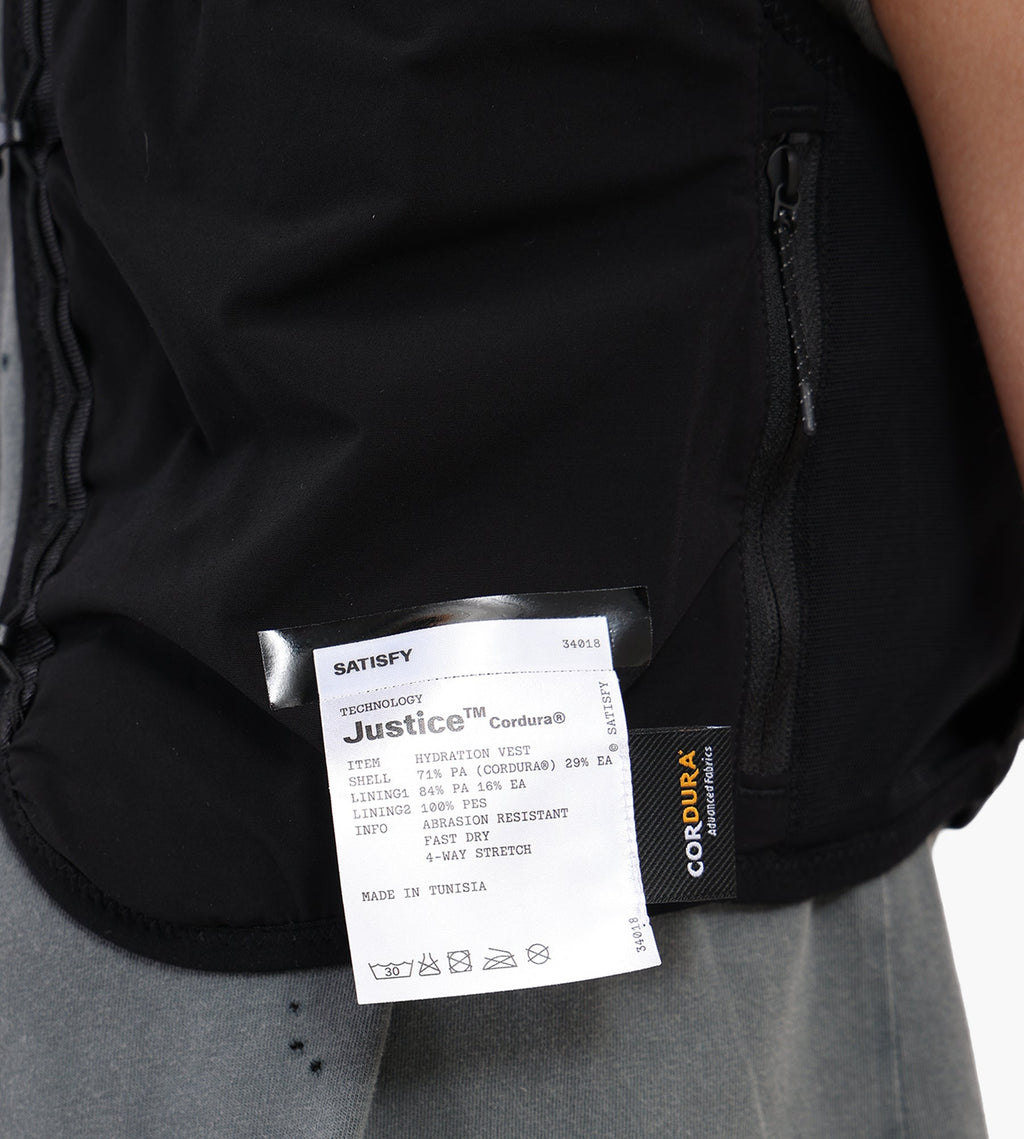 Satisfy Justice Cordura Hydration Vest 5L Black
