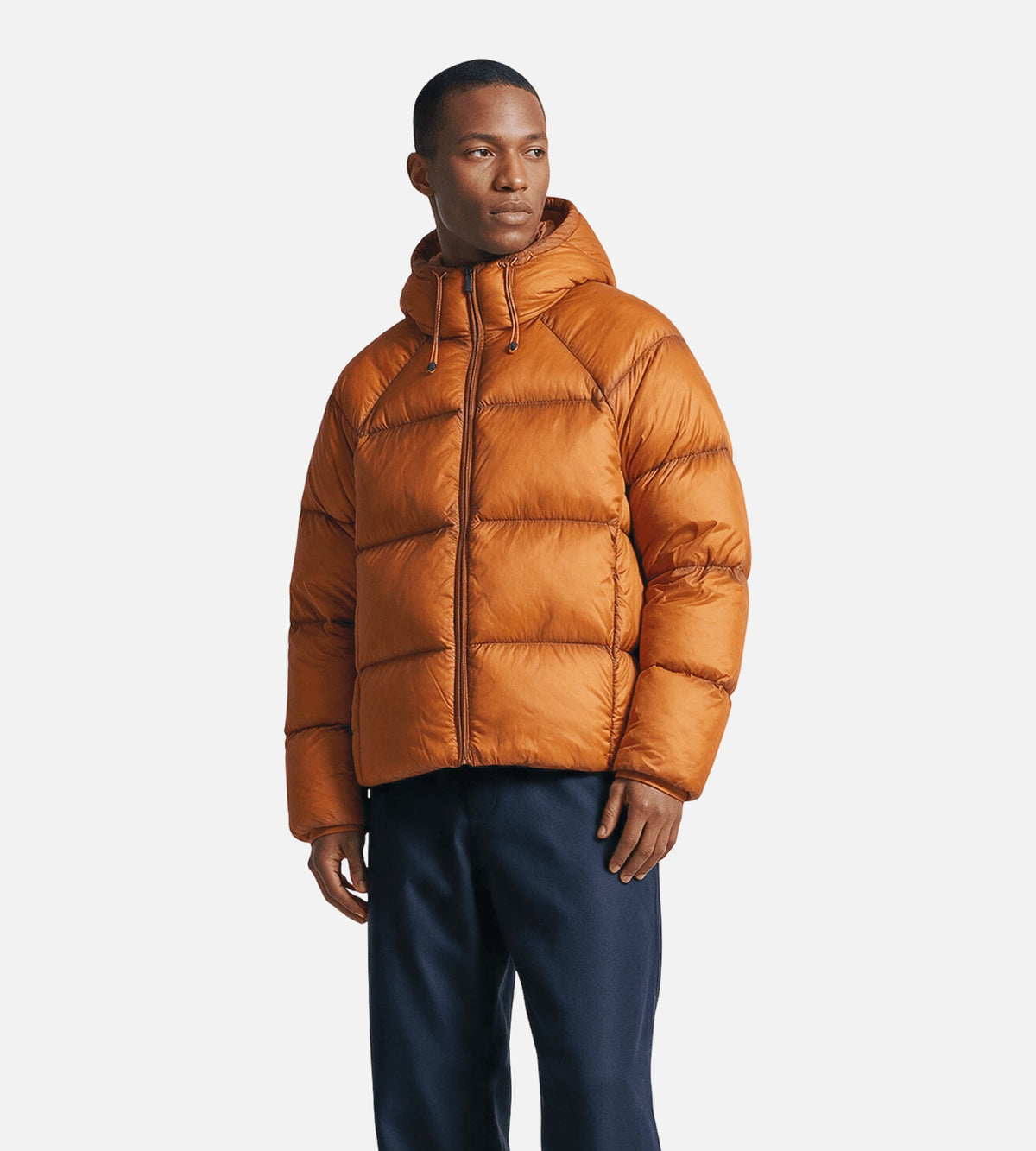 Daily Paper Raglan Sleeve Dias Puffer Jacket Hawaiian Sunset