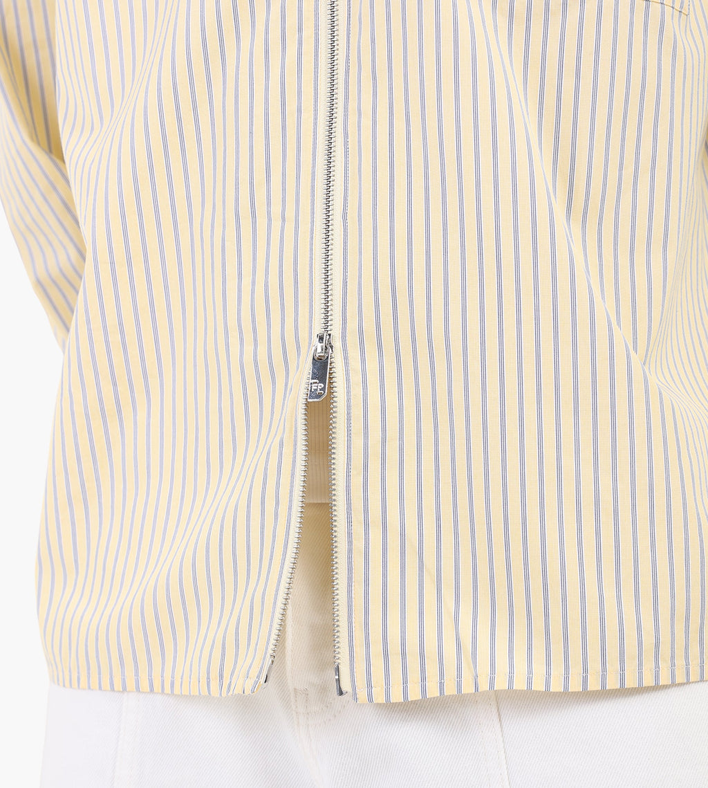 Filling Pieces Zip Shirt Sauterne