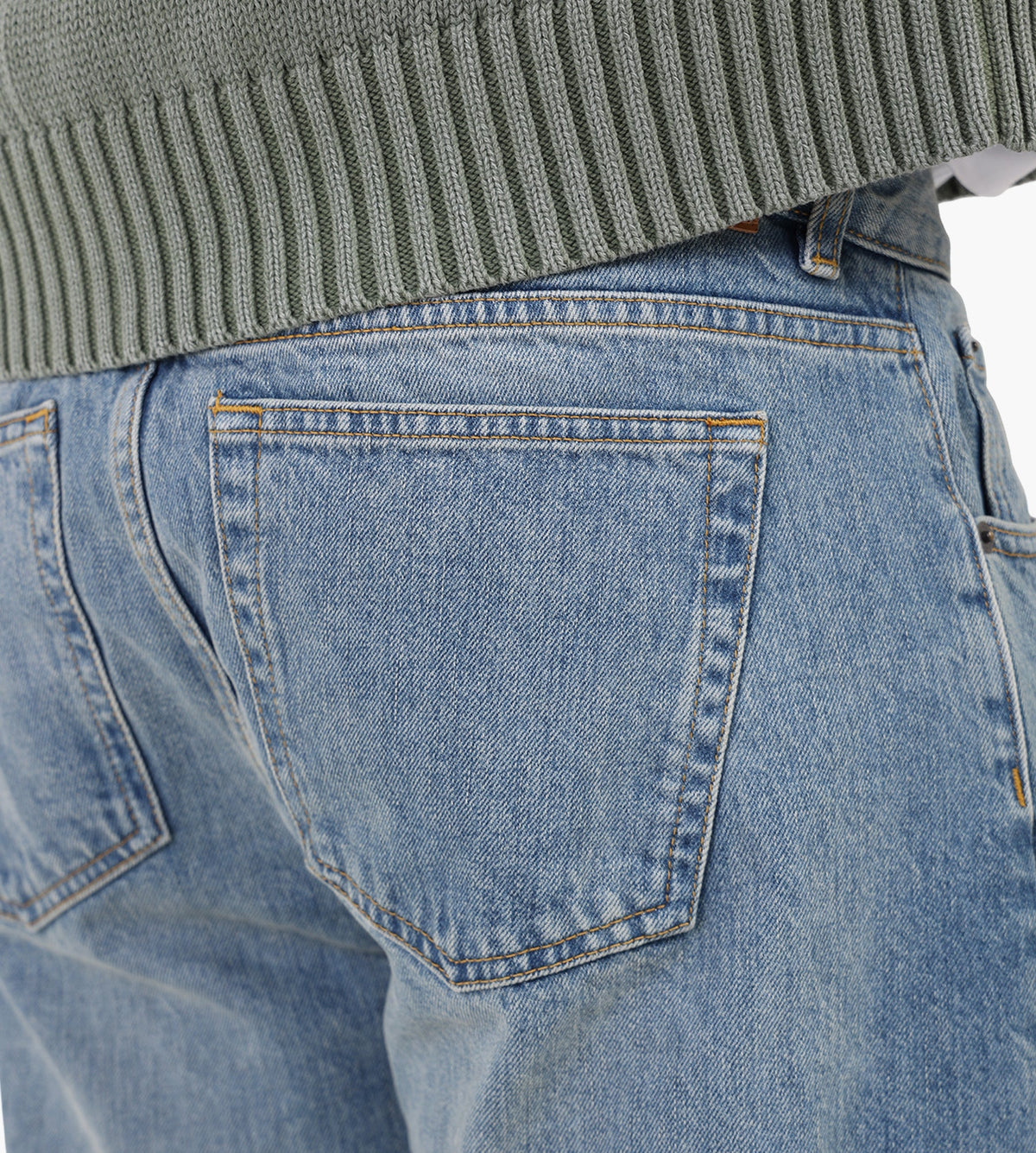 Corridor 5 Pocket Jeans Bleach Wash Indigo