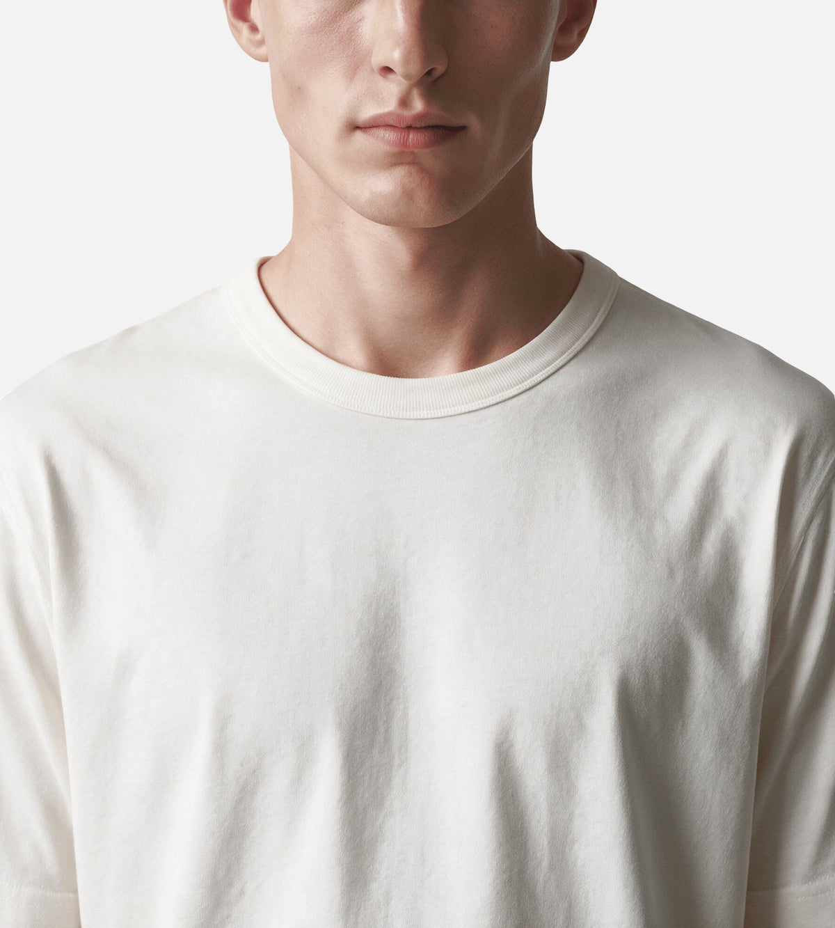 Norse Projects Elmelunde Soft Compact Cotton T-shirt White