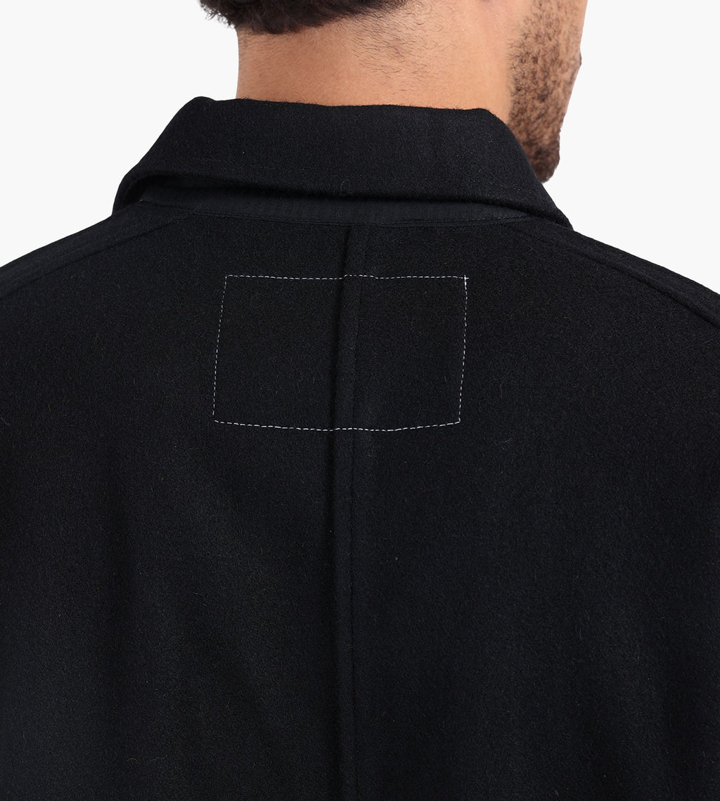 Baskèts | M.J.M.H Wool Coat Black
