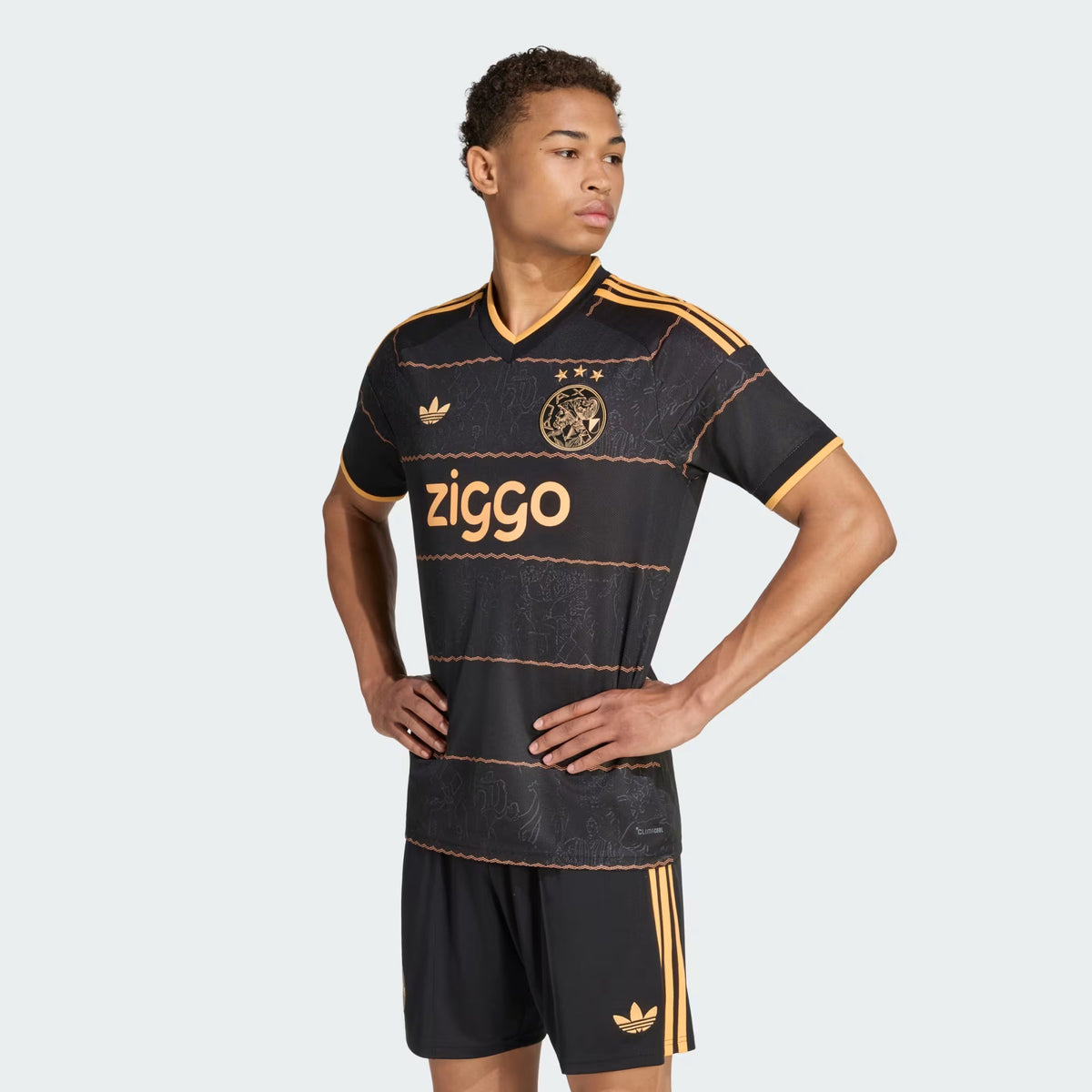 Adidas Ajax A Jersey Black Hazora