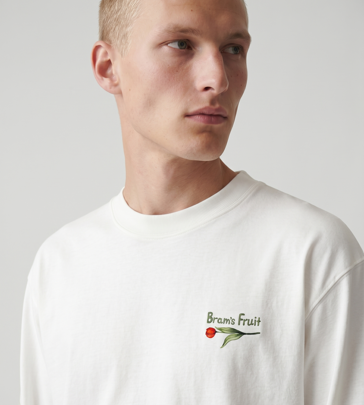 Bram's Fruit Flora 2.0 Longsleeve White