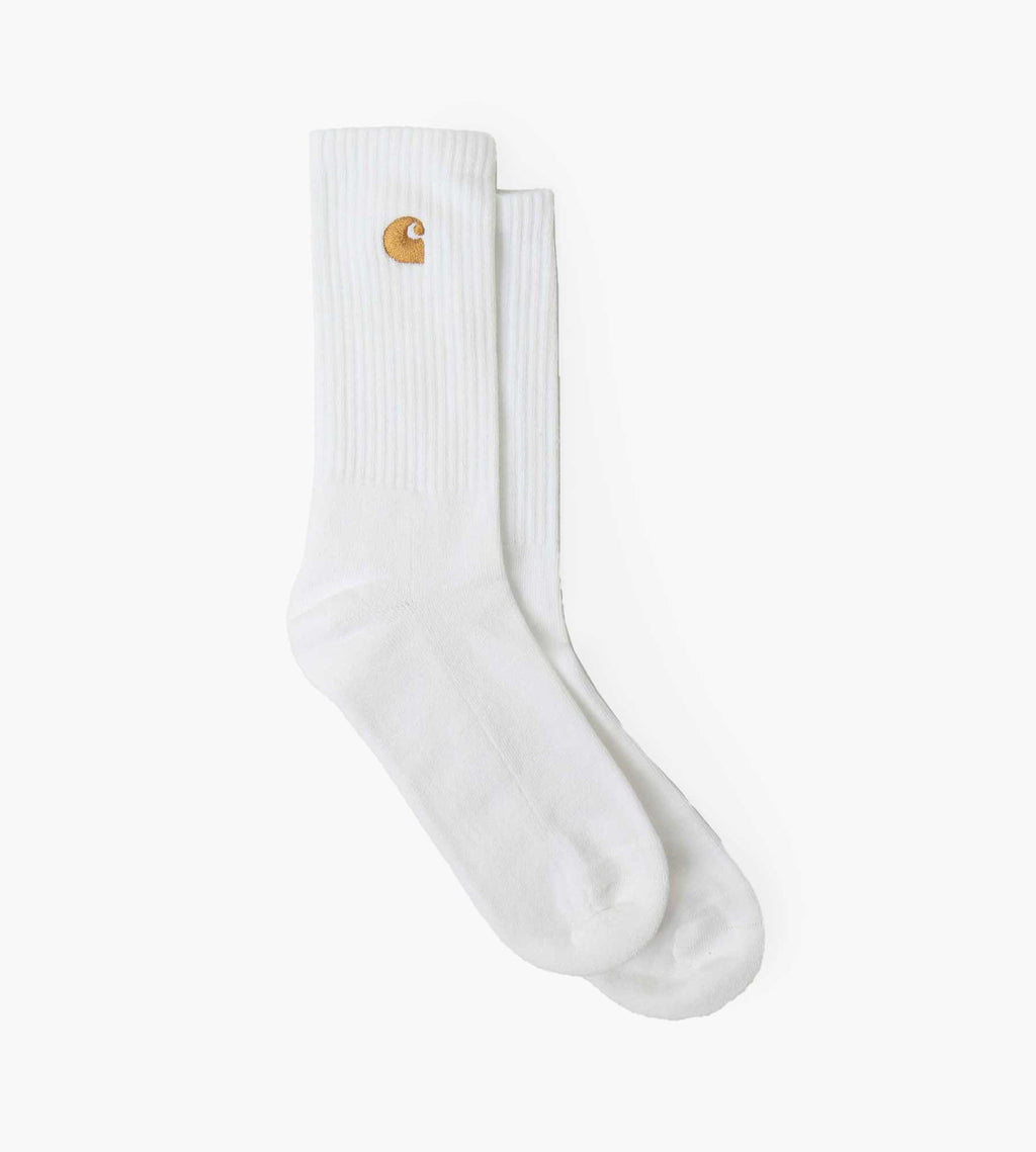 Carhartt WIP NOS Chase Socks White Gold