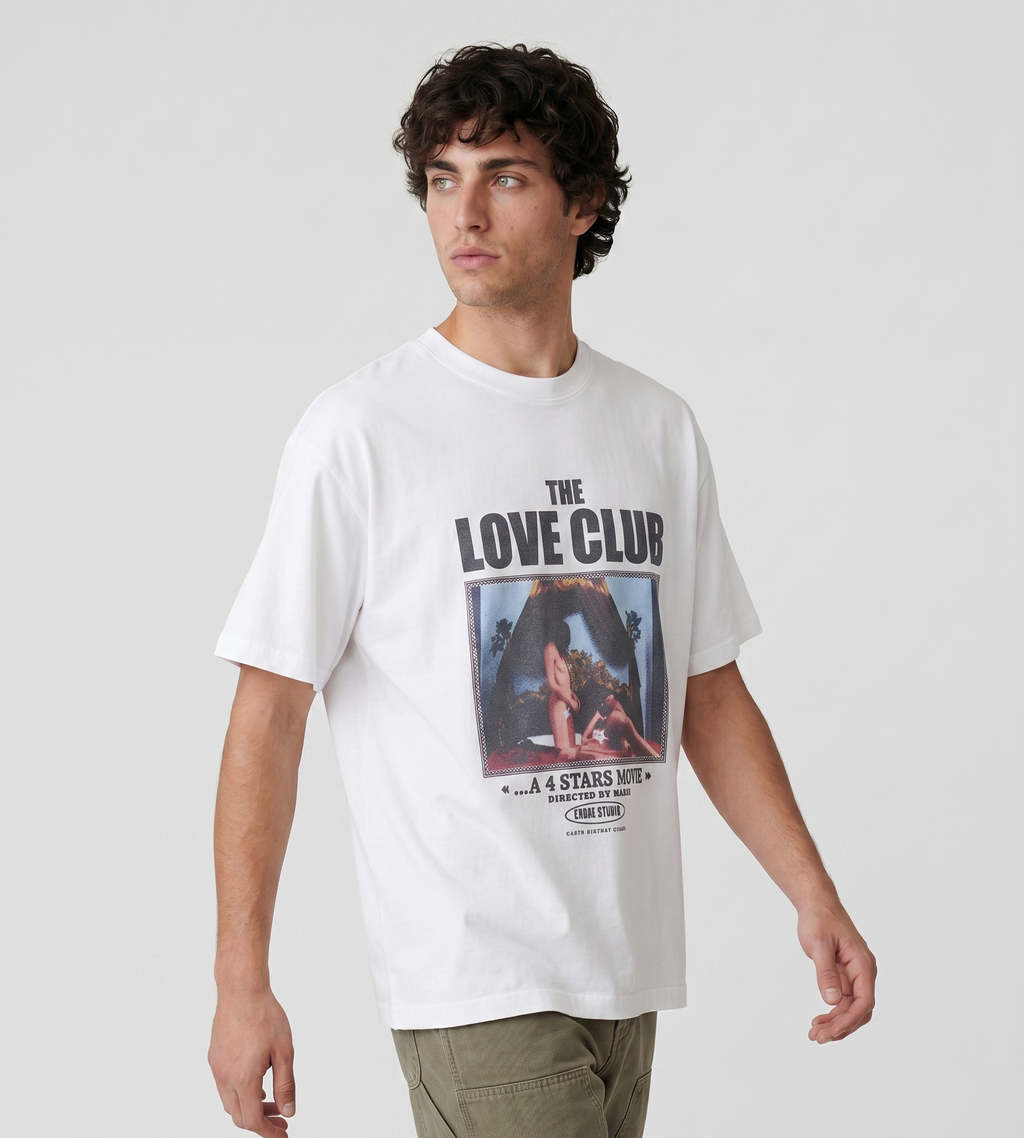 Carne Bollente The Love Club Tee White
