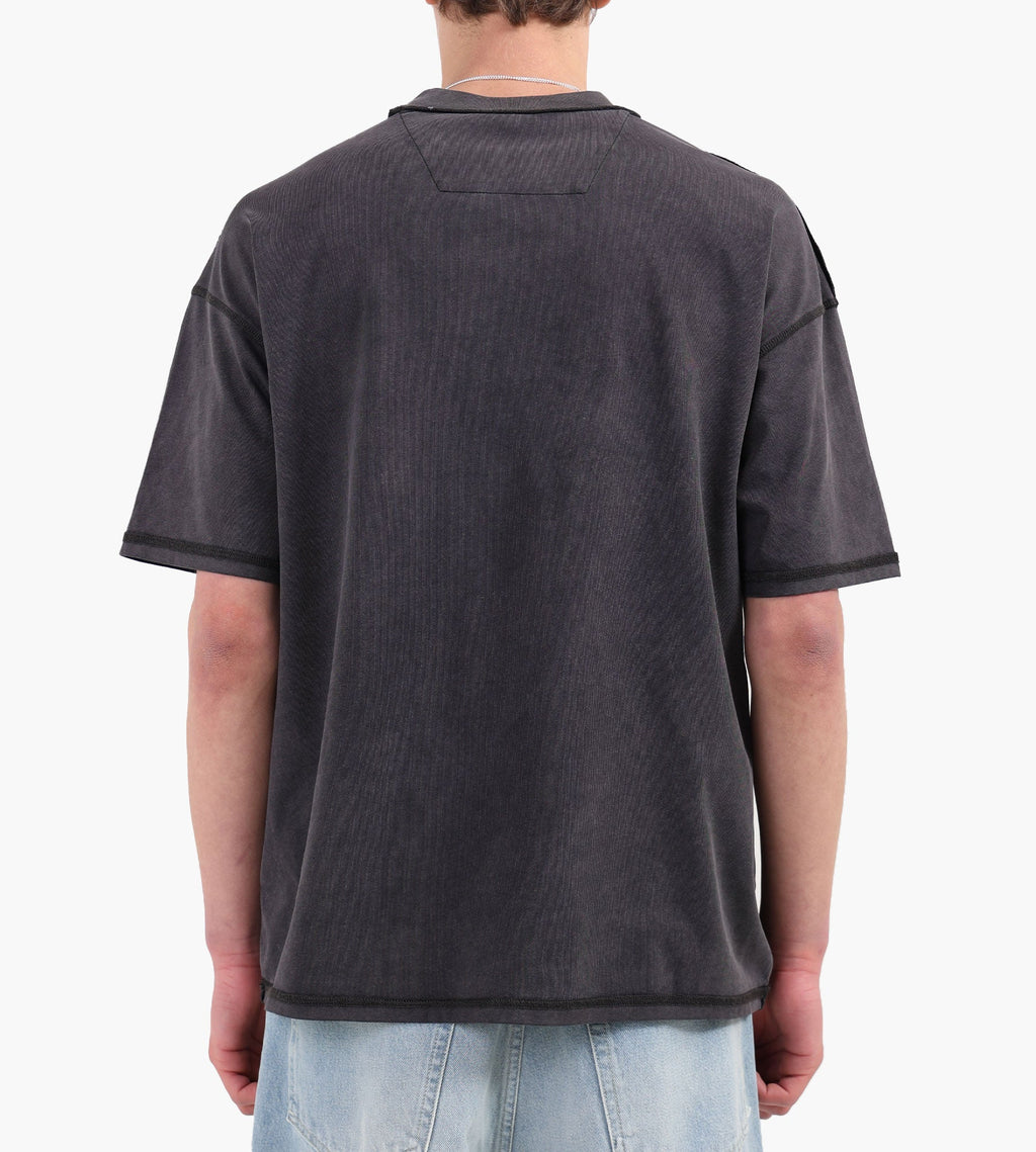 Baskèts Reversed Garment Dye Tee Graphite