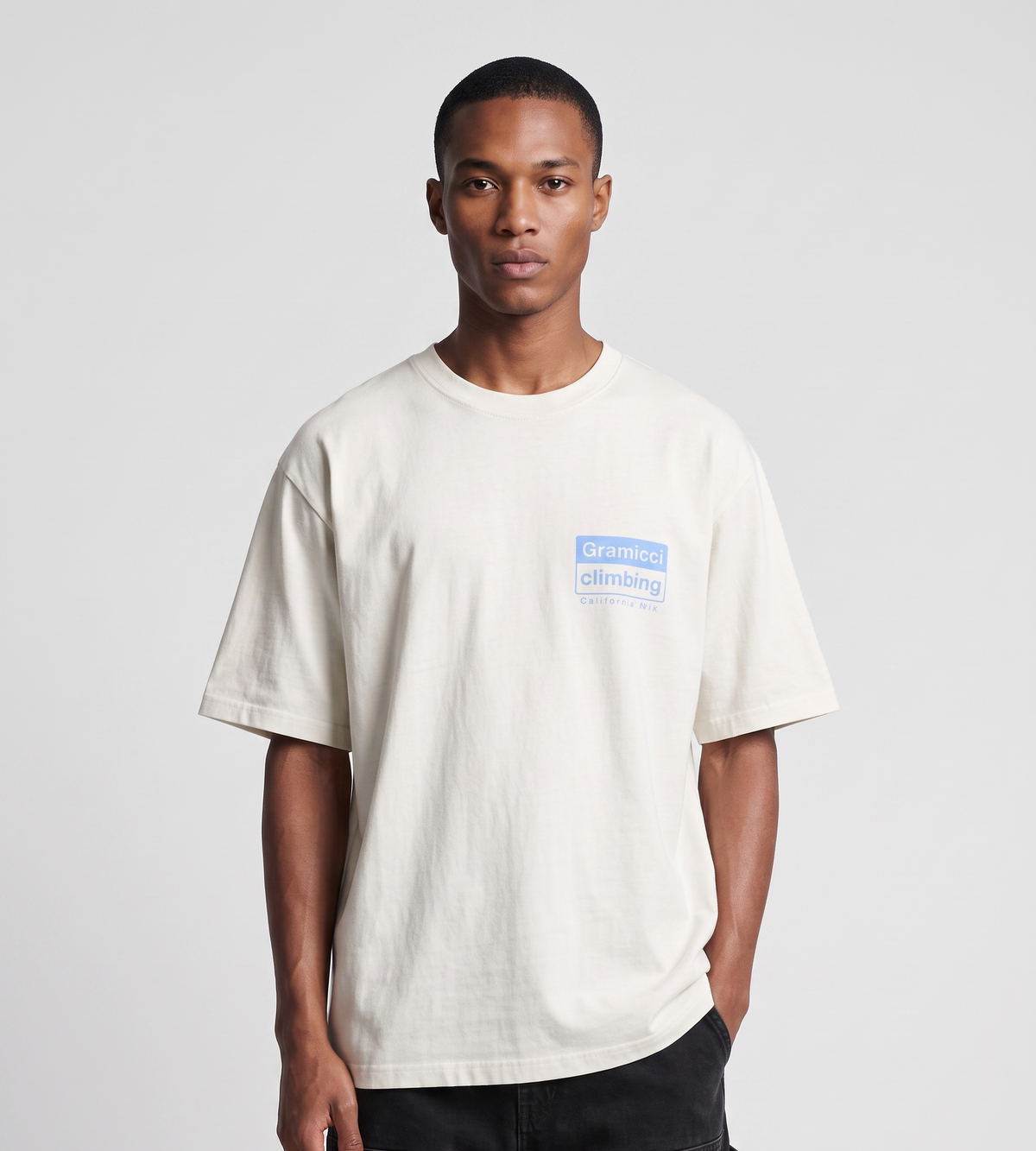 Gramicci Climbing Tee Pigment Dyed Natural Pigment
