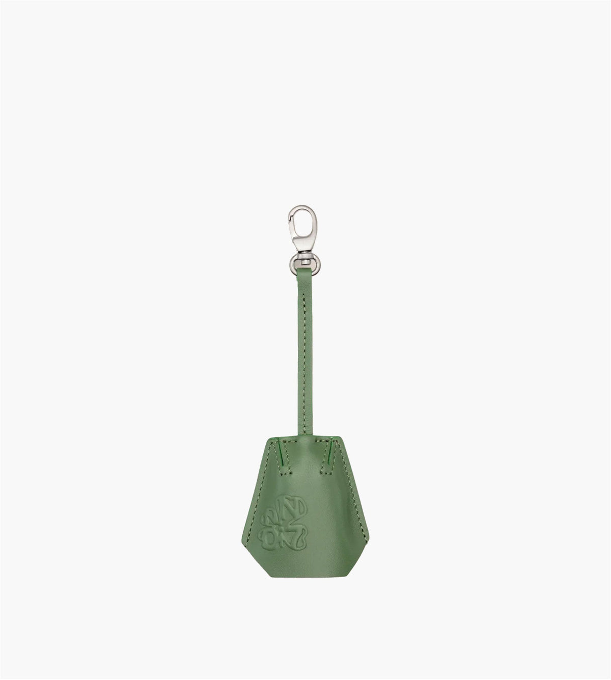 NN.07 Tag Leather Keyfob 90030 Cedar Green