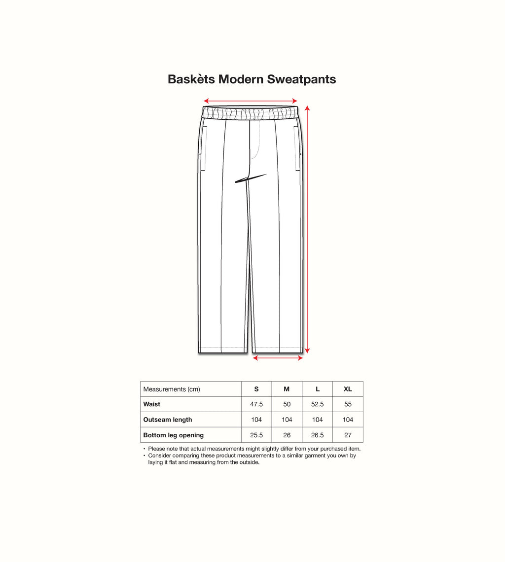Baskèts Modern Sweatpants Ash Grey