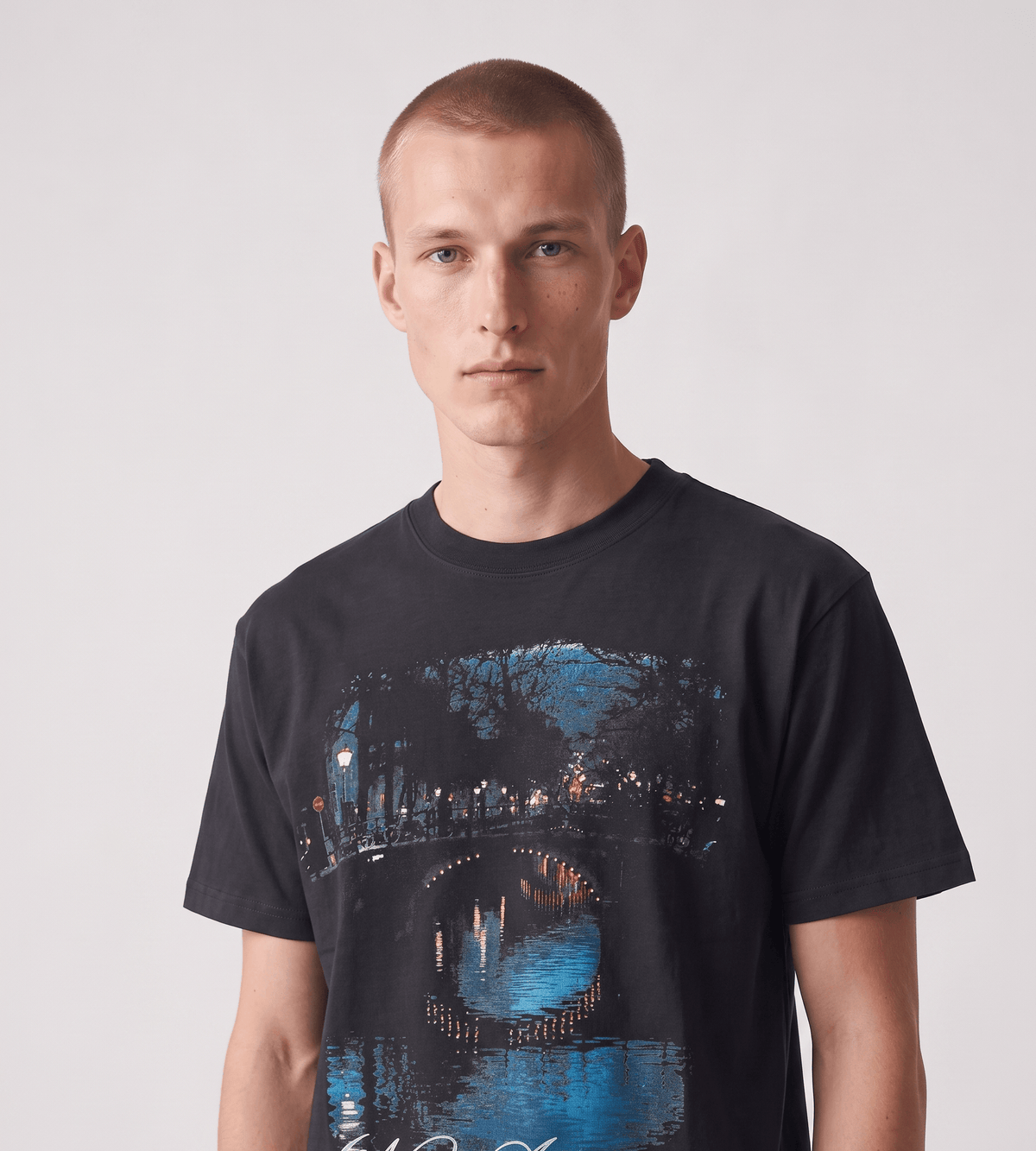 New Amsterdam Surf Association City Of Water Tee Caviar