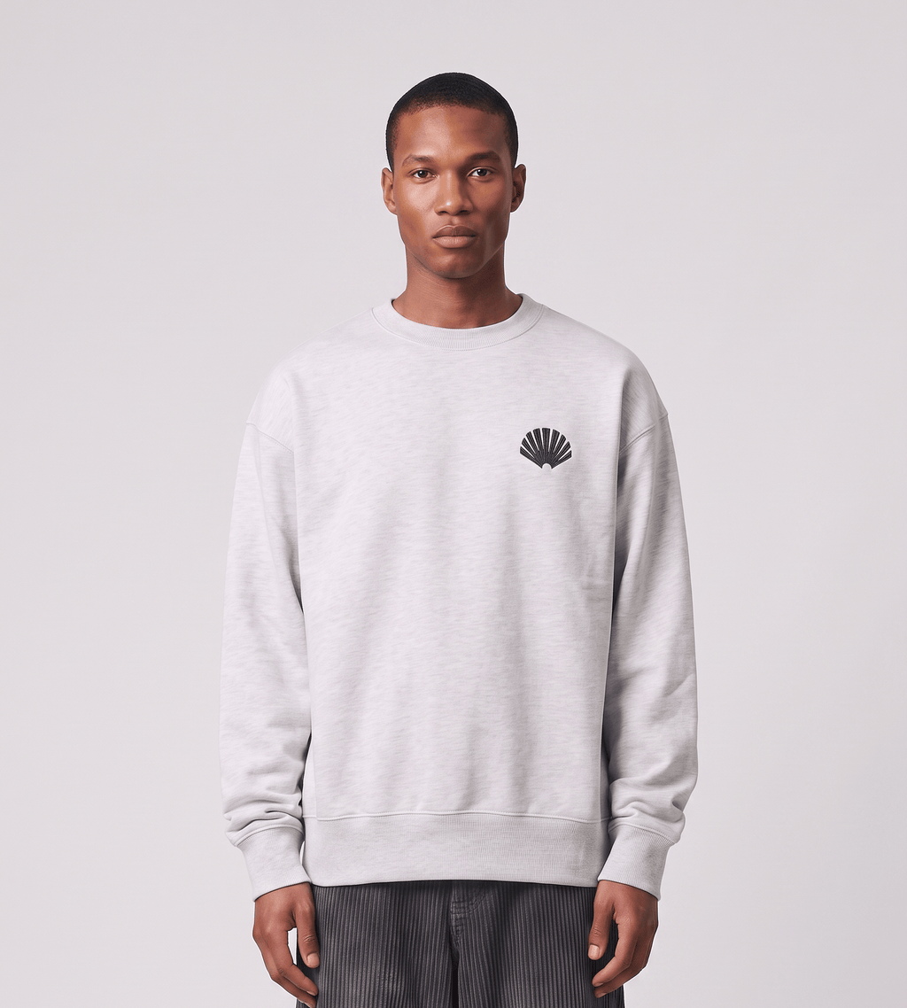 New Amsterdam Surf Association Logo Crewneck Ash Bottle Green