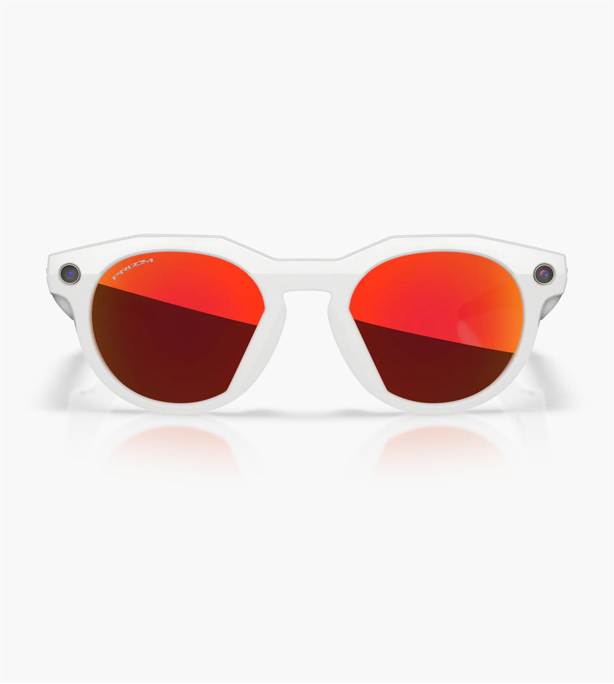 Oakley x Meta HTSN 0OW8002-800204 Prizm Ruby Lenses Warm Grey Frame