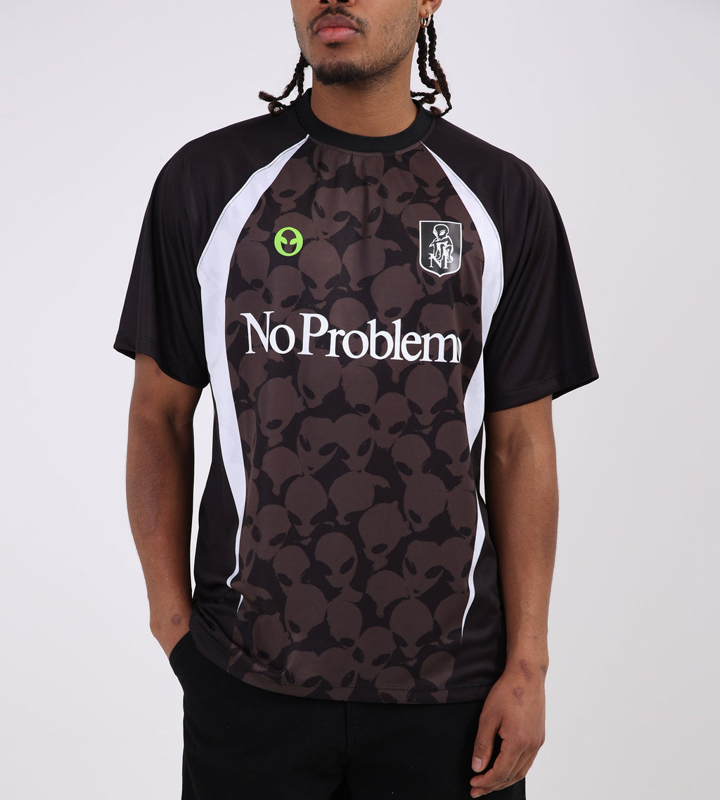 No Problemo Area 51 Football Shirt Black