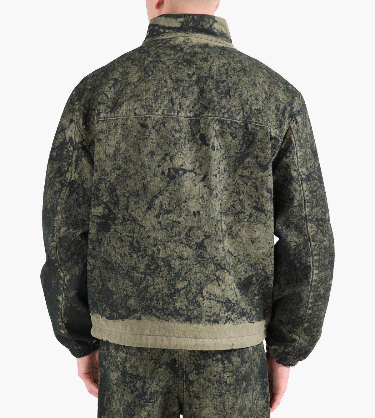 Arte Antwerp Allover Paint Jacket Green