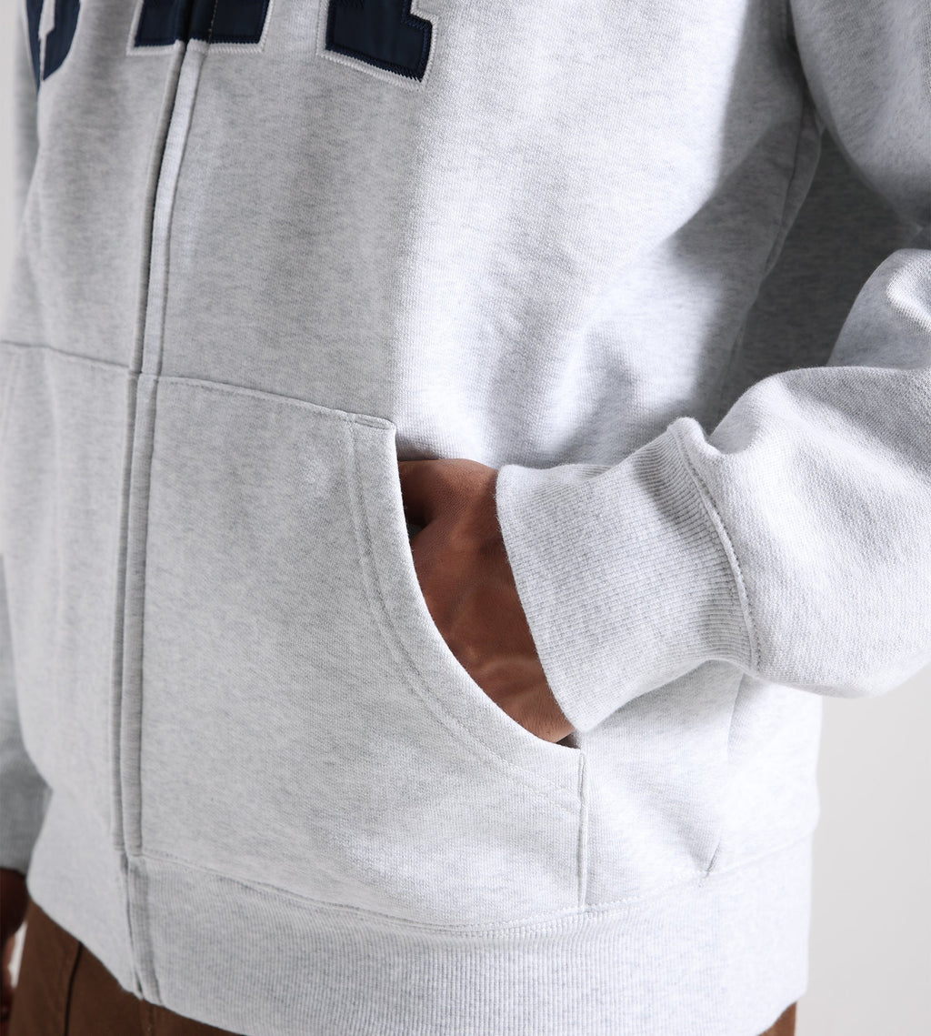 Carhartt WIP Hooded WIP Sweater Jacket Ash Heather