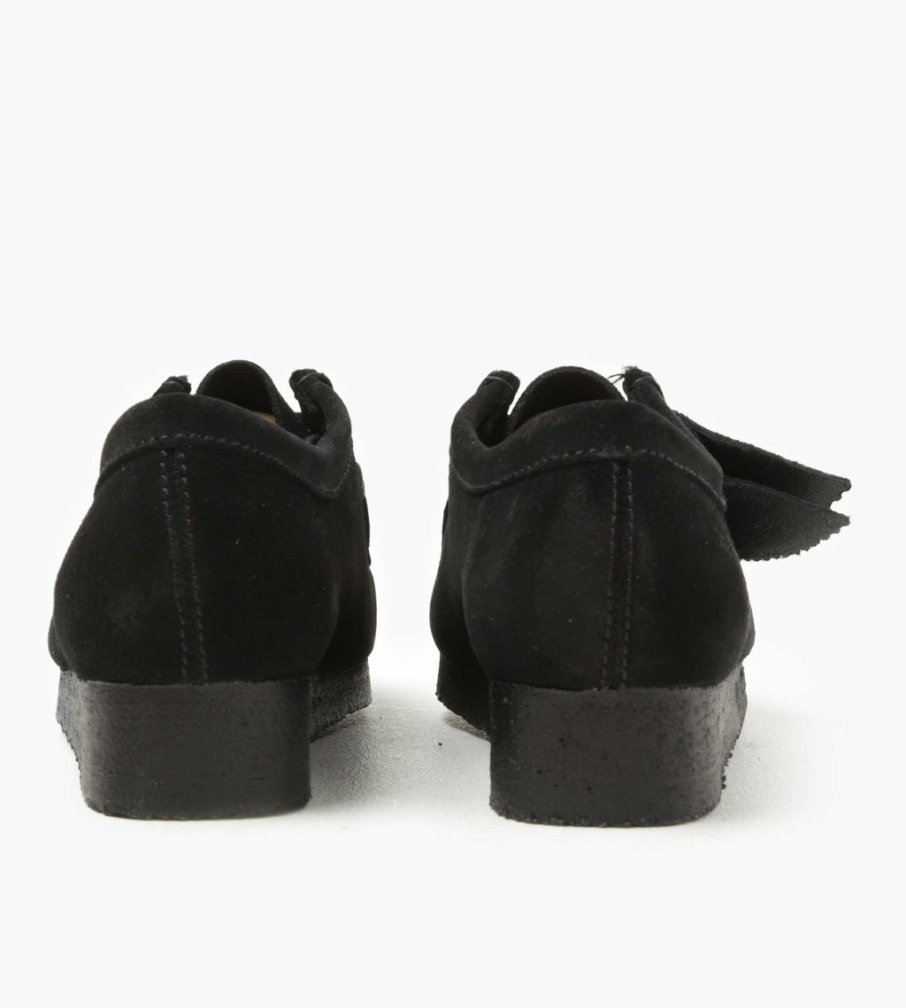 Clarks Originals W Wallabee. Black Suede