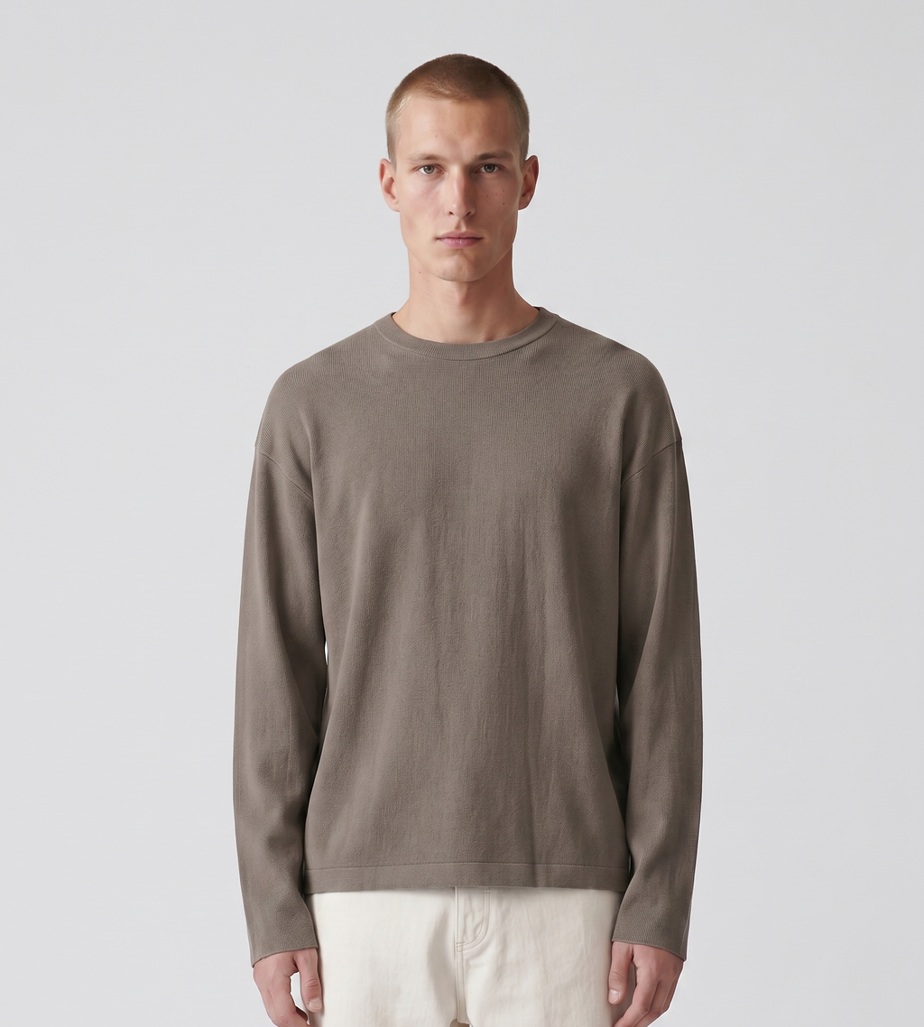Won Hundred Steven Longsleeve Major Brown