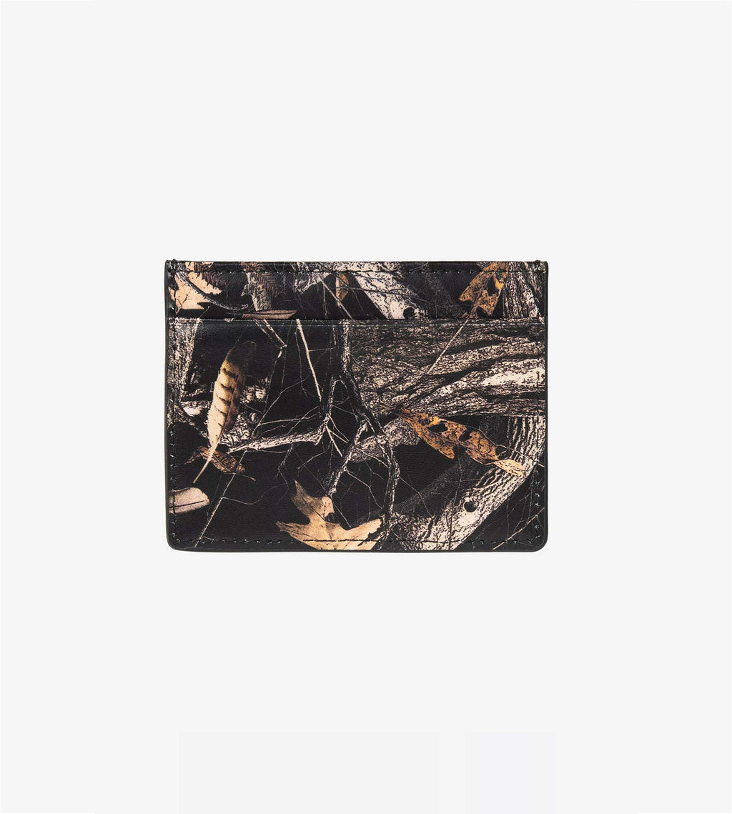 Carhartt WIP Vegas Cardholder Camo Feather Tree Black Silver