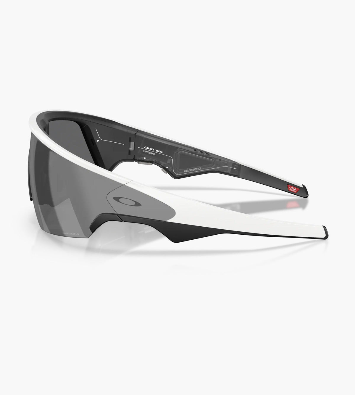 Oakley x Meta Vanguard 0OW8001-800105 Prizm Black Lenses White Frame