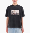 Baskèts Postcard Patch Tee Washed Onyx