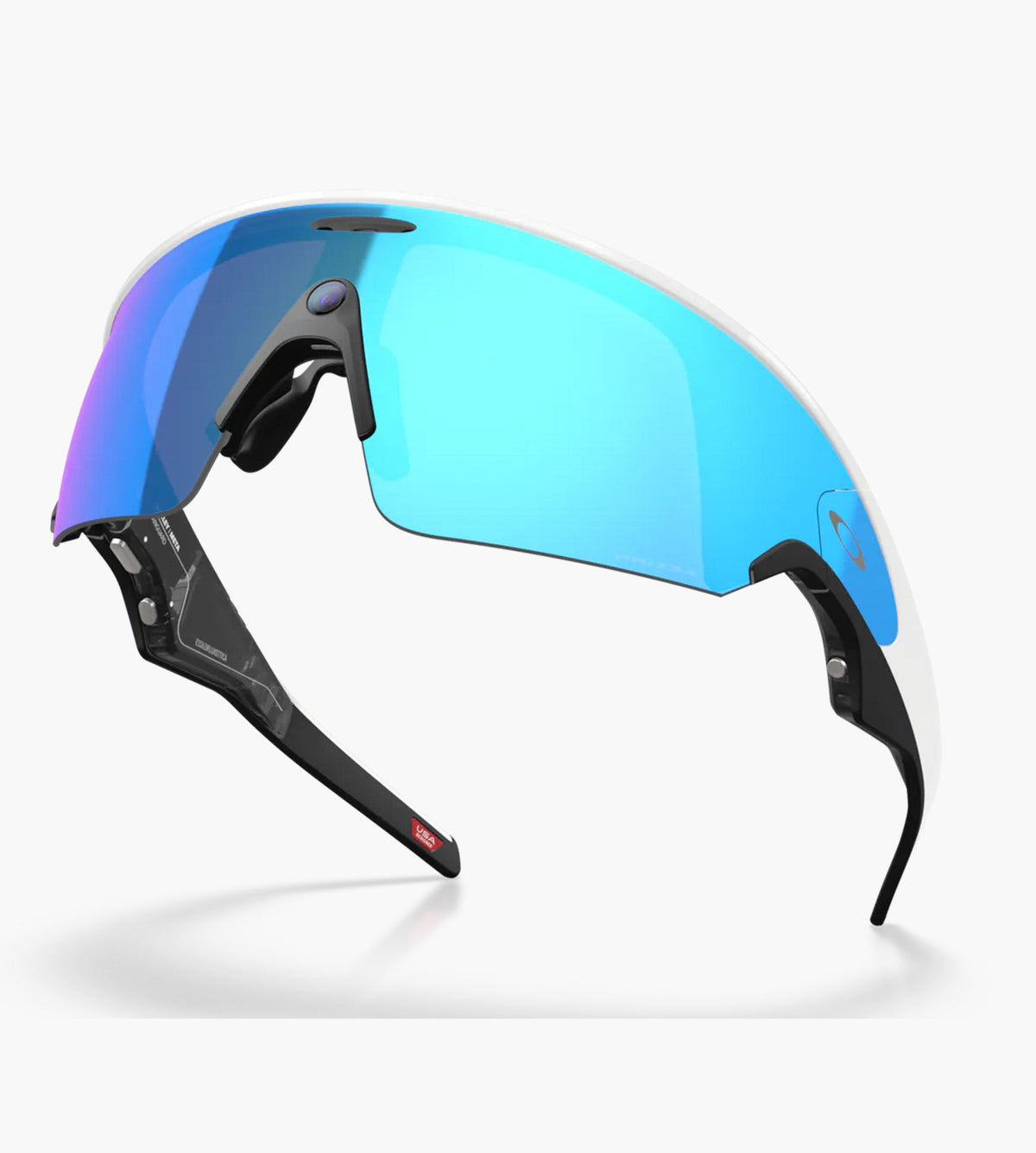 Oakley x Meta Vanguard 0OW8001-800106 Prizm Sapphire Lenses White Frame