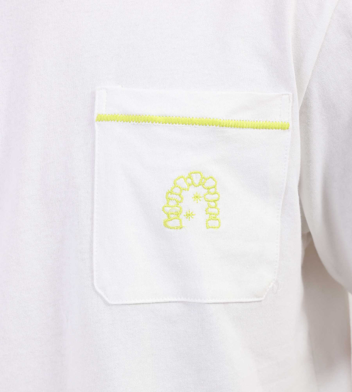 Heresy Arch Pocket T-shirt Ecru